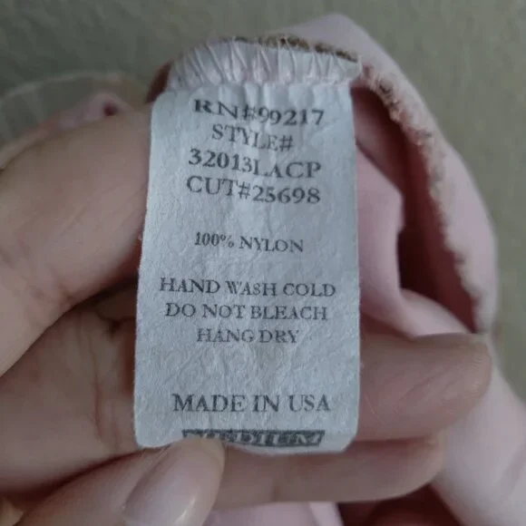 Vintage Y2K Moa Moa Pink Floral Tank Top with Ruffle Trim - Picture 4 of 4